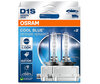 Coppia di lampadine allo xeno D1S Osram Xenarc Cool Blue Intense 6200K nella sua confezione - 66140CBN-2HB