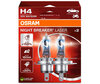 Confezione da 2 lampadine H4 Osram Night Breaker Laser + 150% - 64193NL-2HB