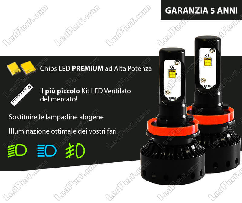 Kit lampadine LED H11 - Misura Mini - Spedizione gratuita!