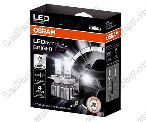 Confezione Lampadine LED H19 Osram LEDriving HL Bright - 64193DWBRT-2HFB