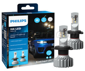 Lampadine a LED H4 Philips ULTINON Pro6000 BOOST Omologate - 11342U60BX2