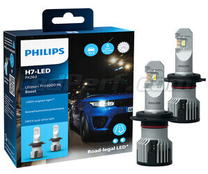 Lampadine a LED H7 Philips ULTINON Pro6000 BOOST Omologate - 11972U60BX2
