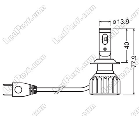 Lampadine H7 LED Osram Night Breaker GEN2 Omologate - 64210DWNBG2