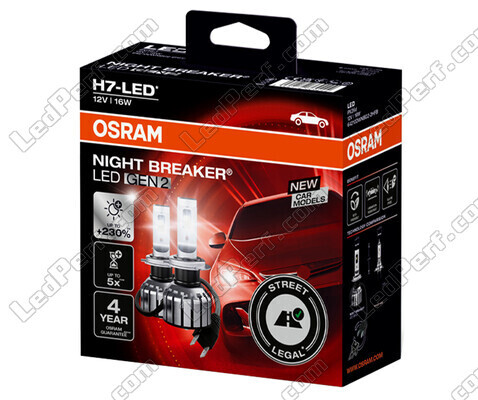 Lampadine H7 LED Osram Night Breaker GEN2 Omologate - 64210DWNBG2