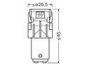 Lampadine a LED P21/5W Osram LEDriving® SL White 6000K - BAY15d