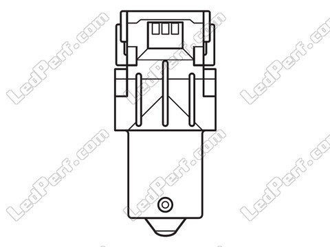 Lampadine a LED P21W Osram LEDriving® SL White 6000K - BA15s