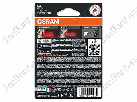 Lampadine a LED P21W Osram LEDriving® SL Rosse - BA15s