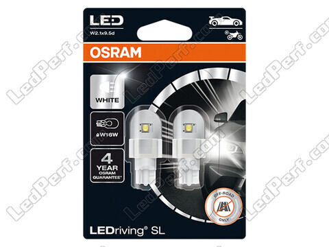 Lampadine a LED W16W Osram LEDriving® SL White 6000K - W2.1x9.5d