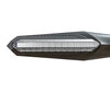 Vista anteriore Indicatori LED dinamici + luci stop per Moto-Guzzi V7 750