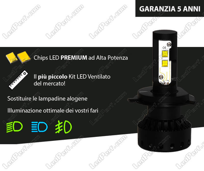 Lampadina LED per Suzuki Address 110 - Kit misura Mini