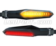 Indicatori LED dinamici + luci stop per Suzuki Intruder 250