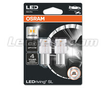 Lampadine a LED arancioni PY21W Osram LEDriving® SL - BAU15s