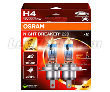 Set di 2 Lampadine H4 OSRAM Night Breaker® 220 - 64193NB220-2HB