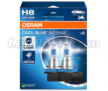 Coppia di lampadine H8 Osram Cool Blue Intense - 64212CBN-2HB