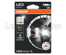 Lampadine a LED arancioni W5W / WY5W Osram LEDriving® SL - W2.1x9.5d