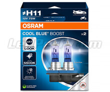 Kit da 2 lampadine H11 Osram Cool Blue Boost - 5500K - 62211CBB-2HB